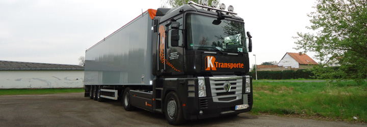 Transporte und Containertransporte